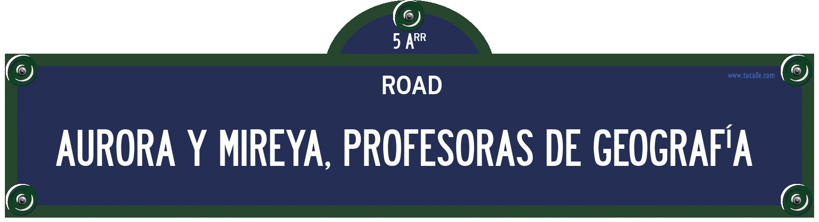 cartel_de_road-de-Aurora y Mireya, profesoras de Geografía _en_paris